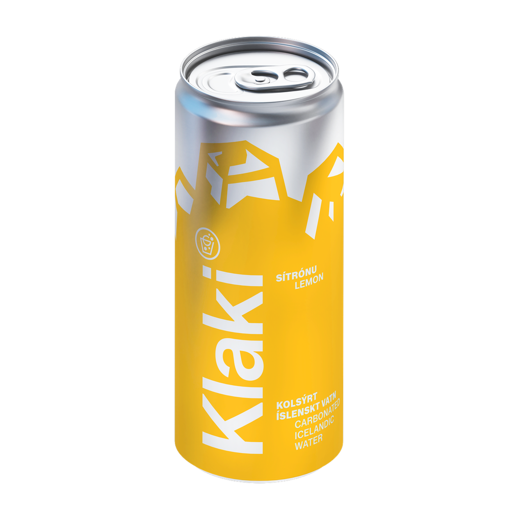 Klaki Sítróna 330 ml dós